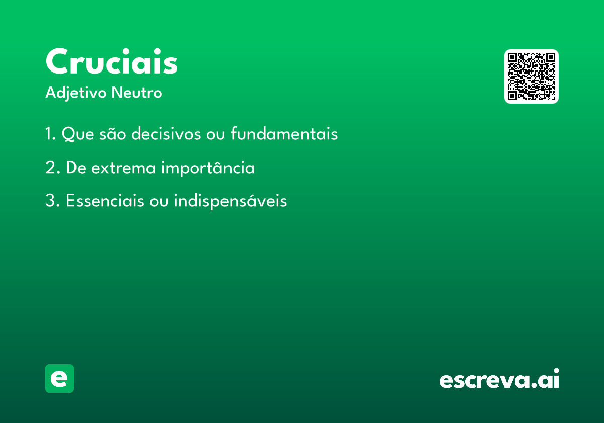 cruciais