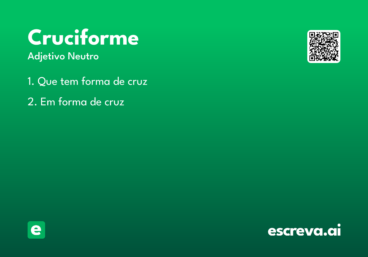 cruciforme