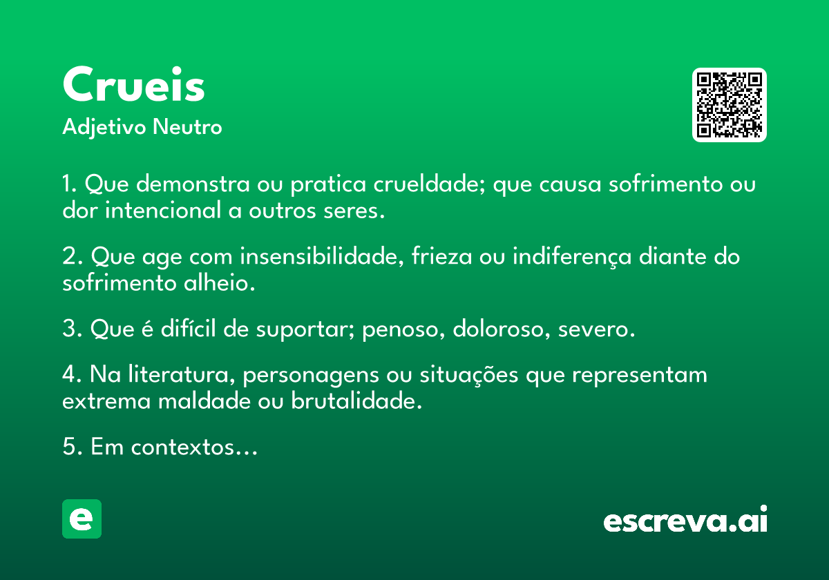 crueis