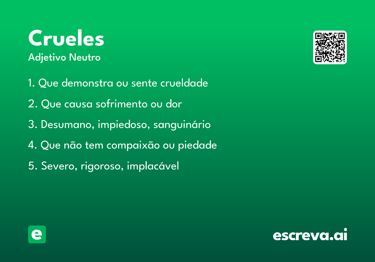crueles