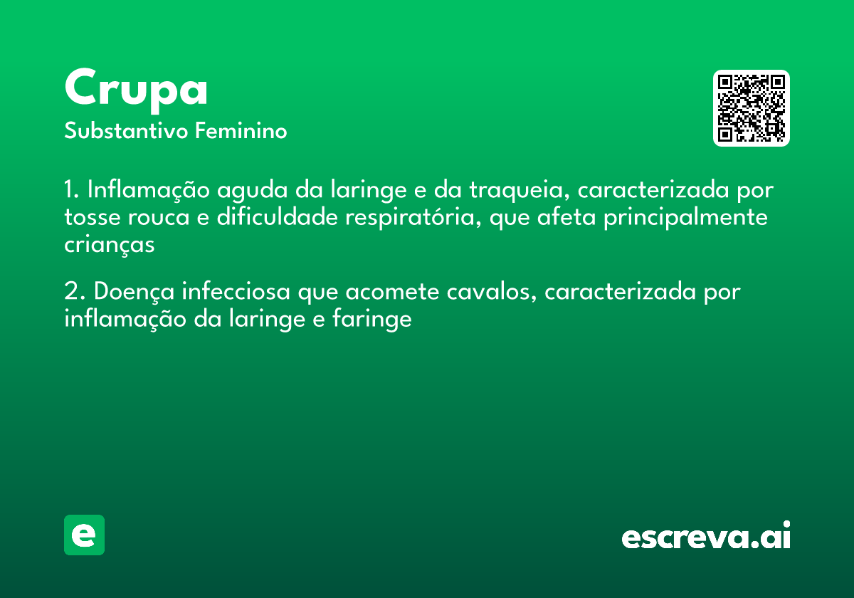 crupa