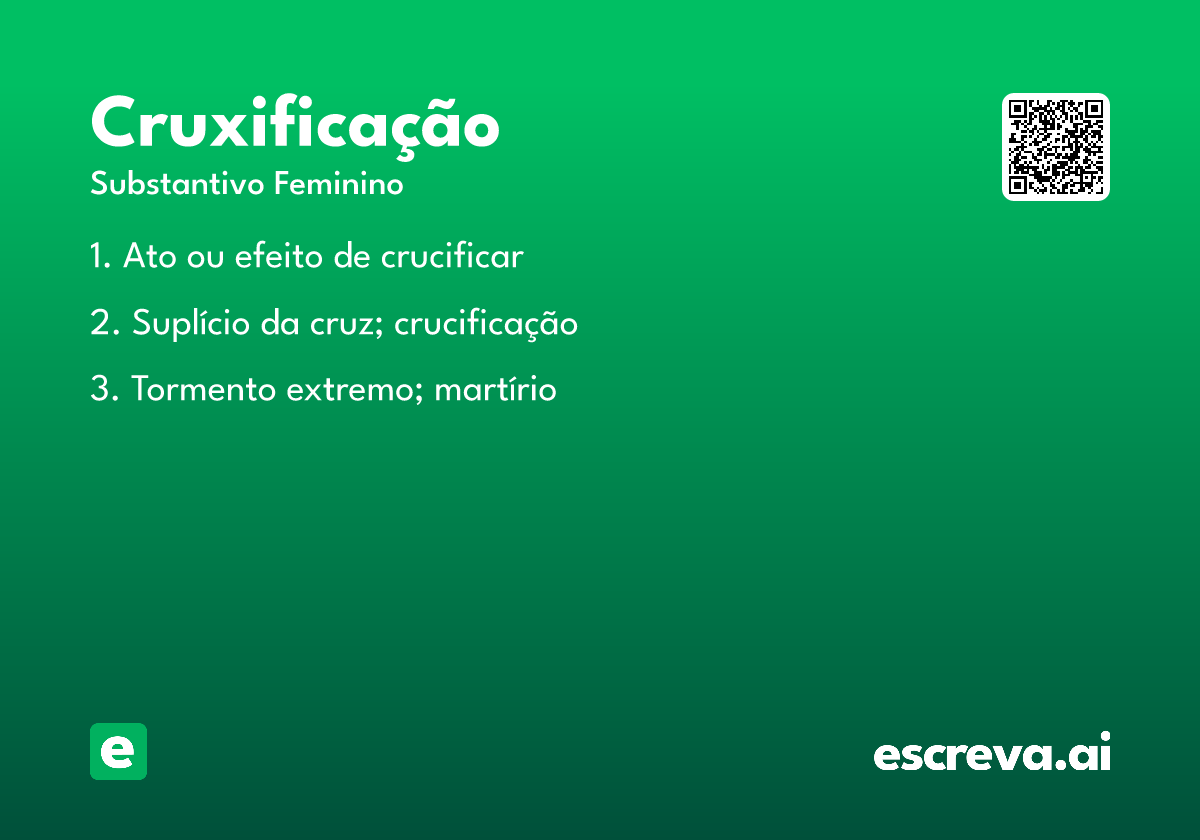 cruxificação