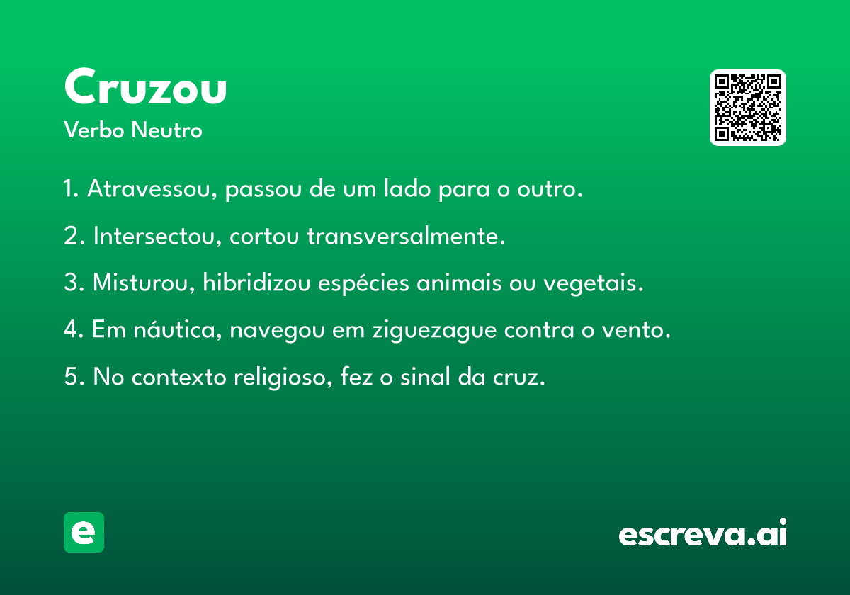cruzou