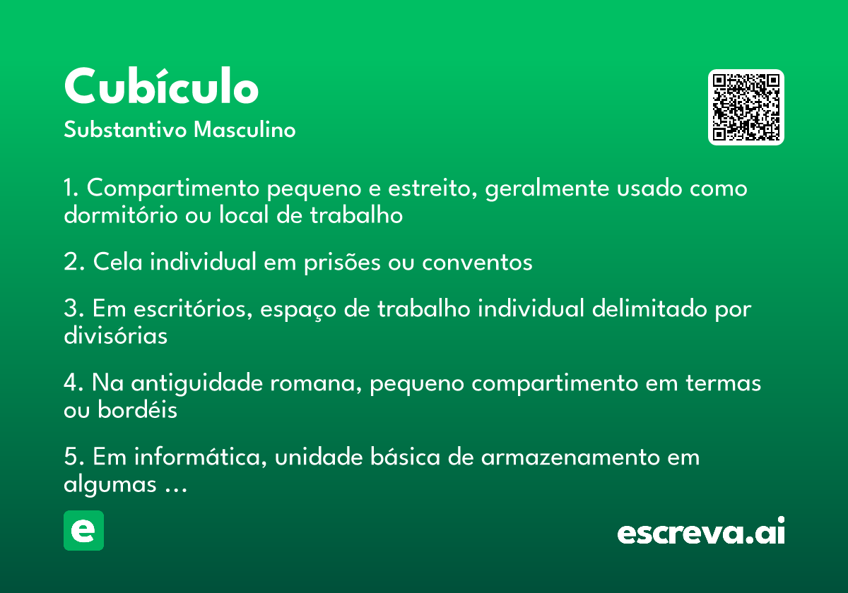 cubículo