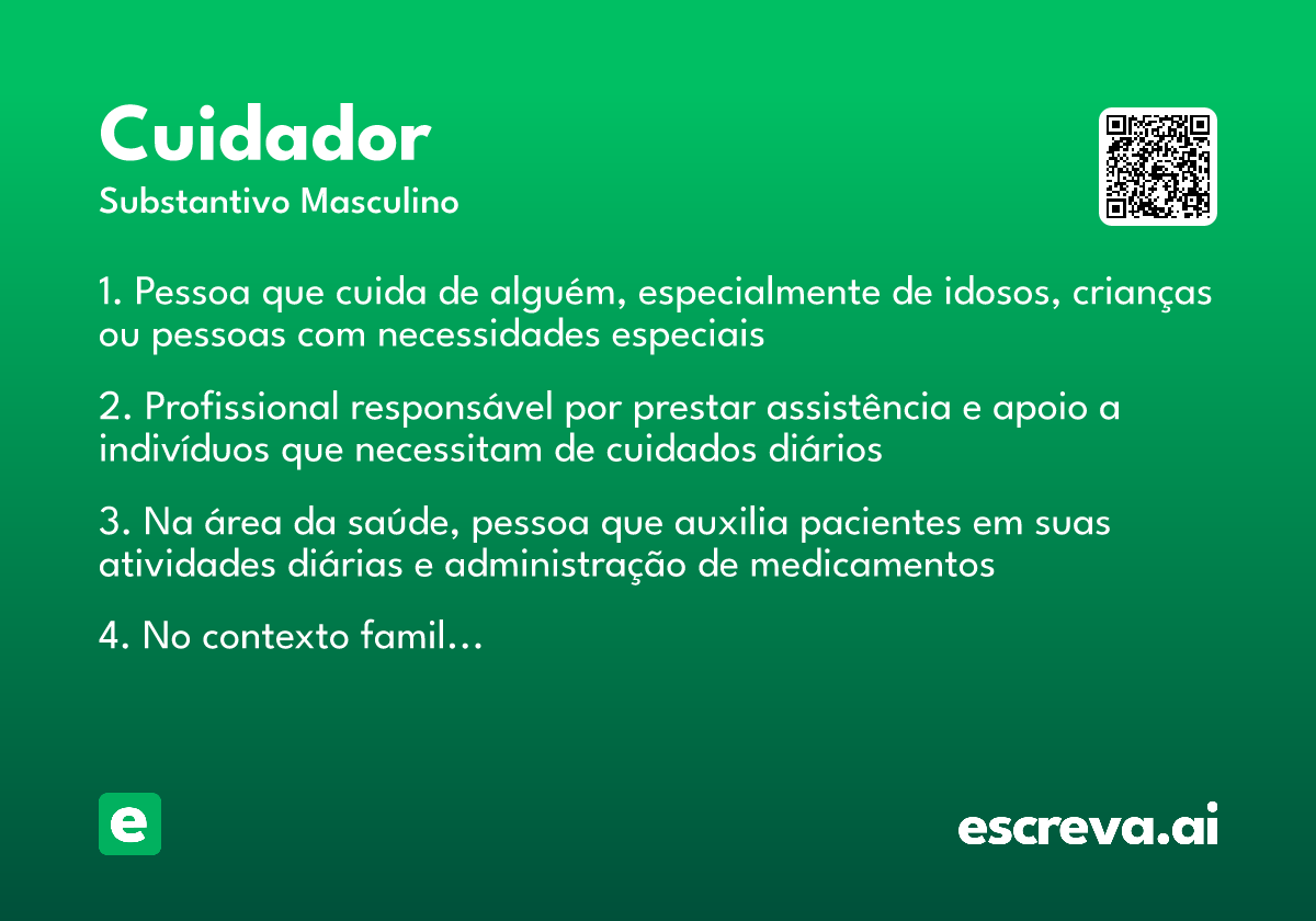 cuidador