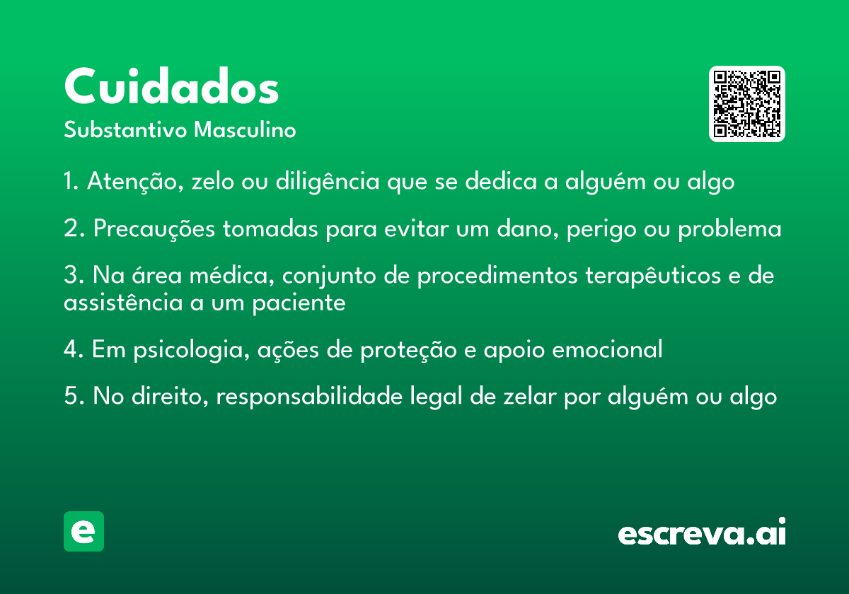 cuidados