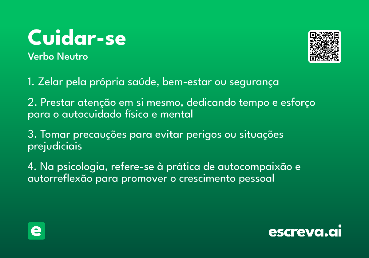 cuidar-se