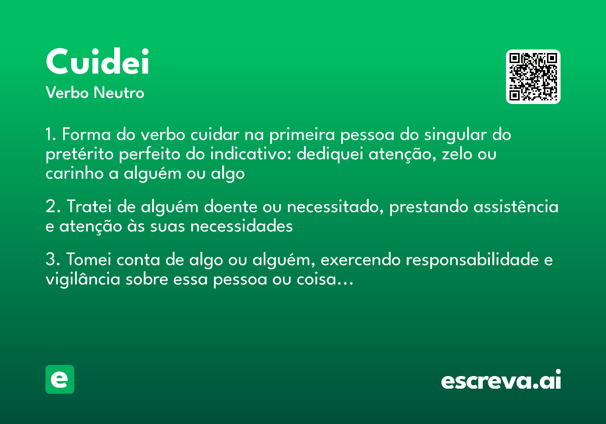 cuidei