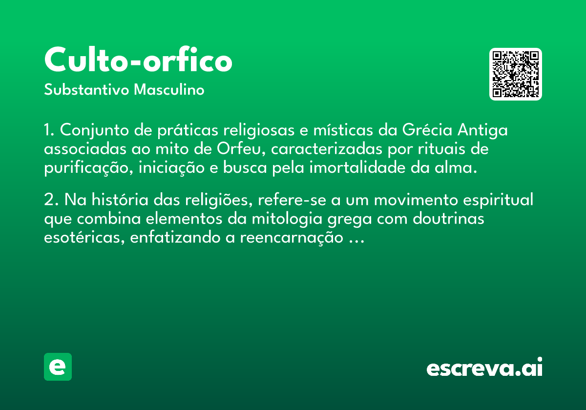 culto-orfico