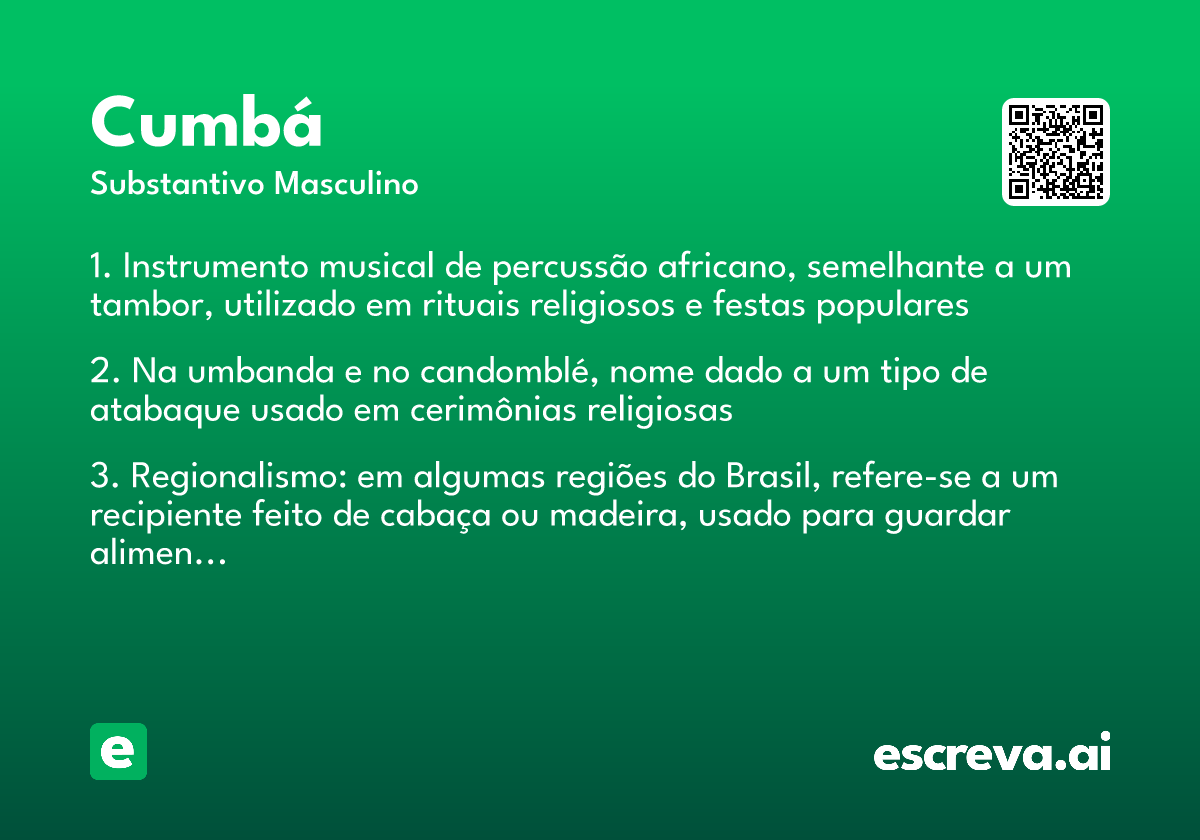 cumbá
