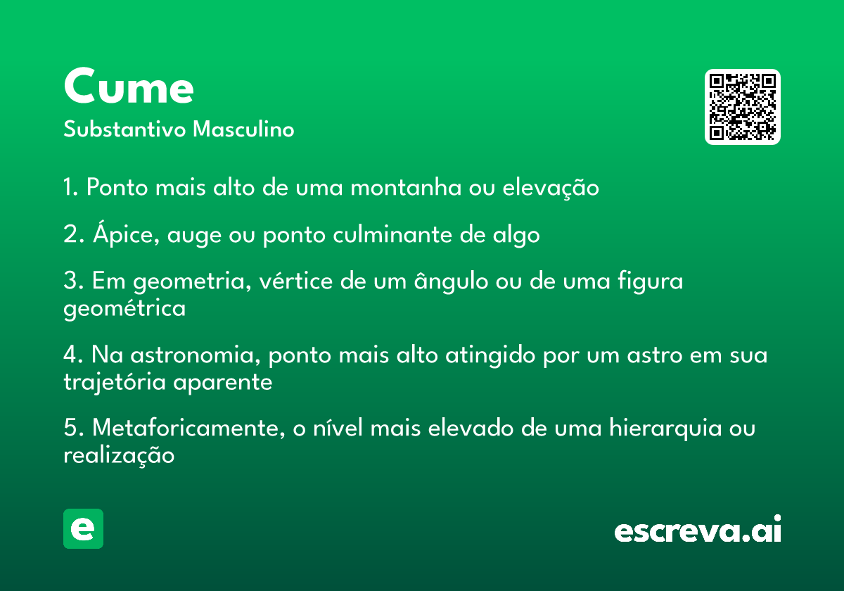 cume