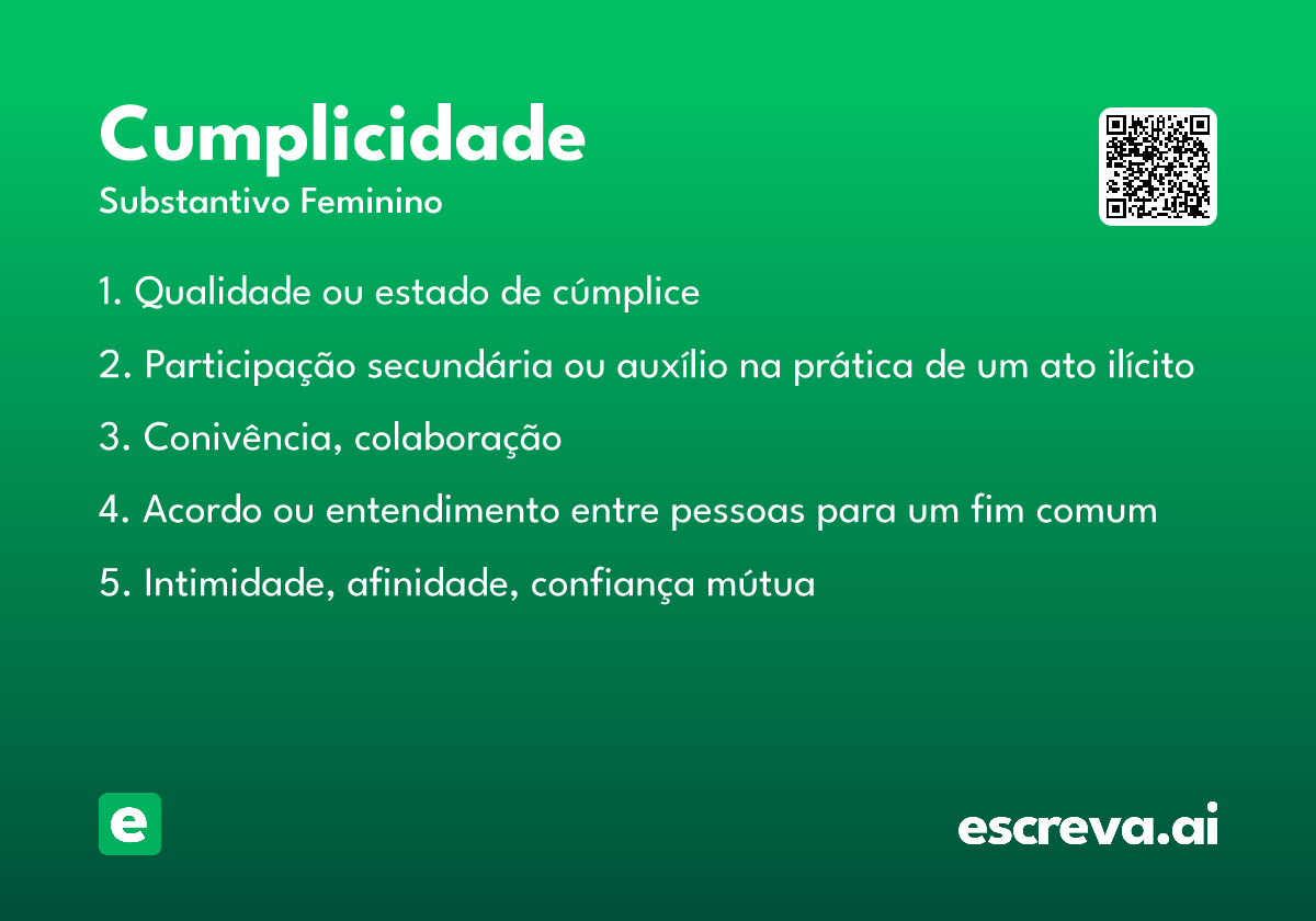 cumplicidade