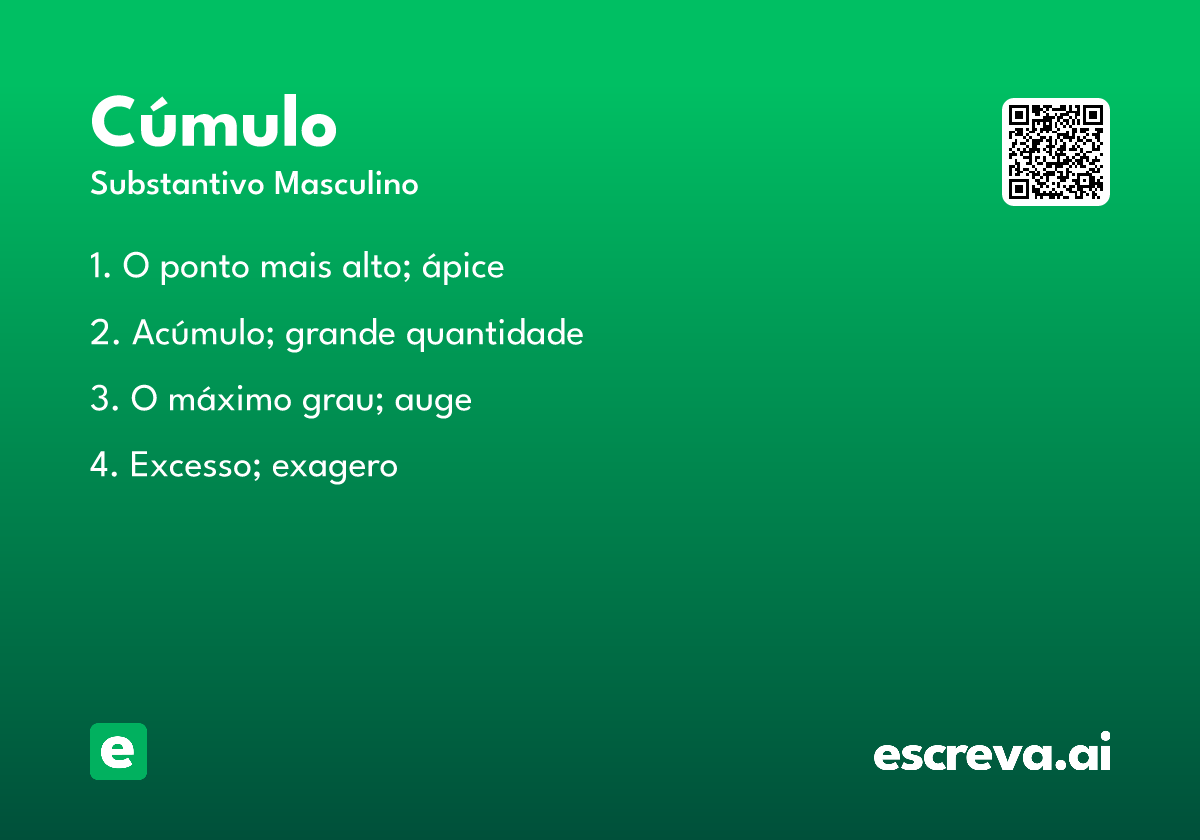 cúmulo