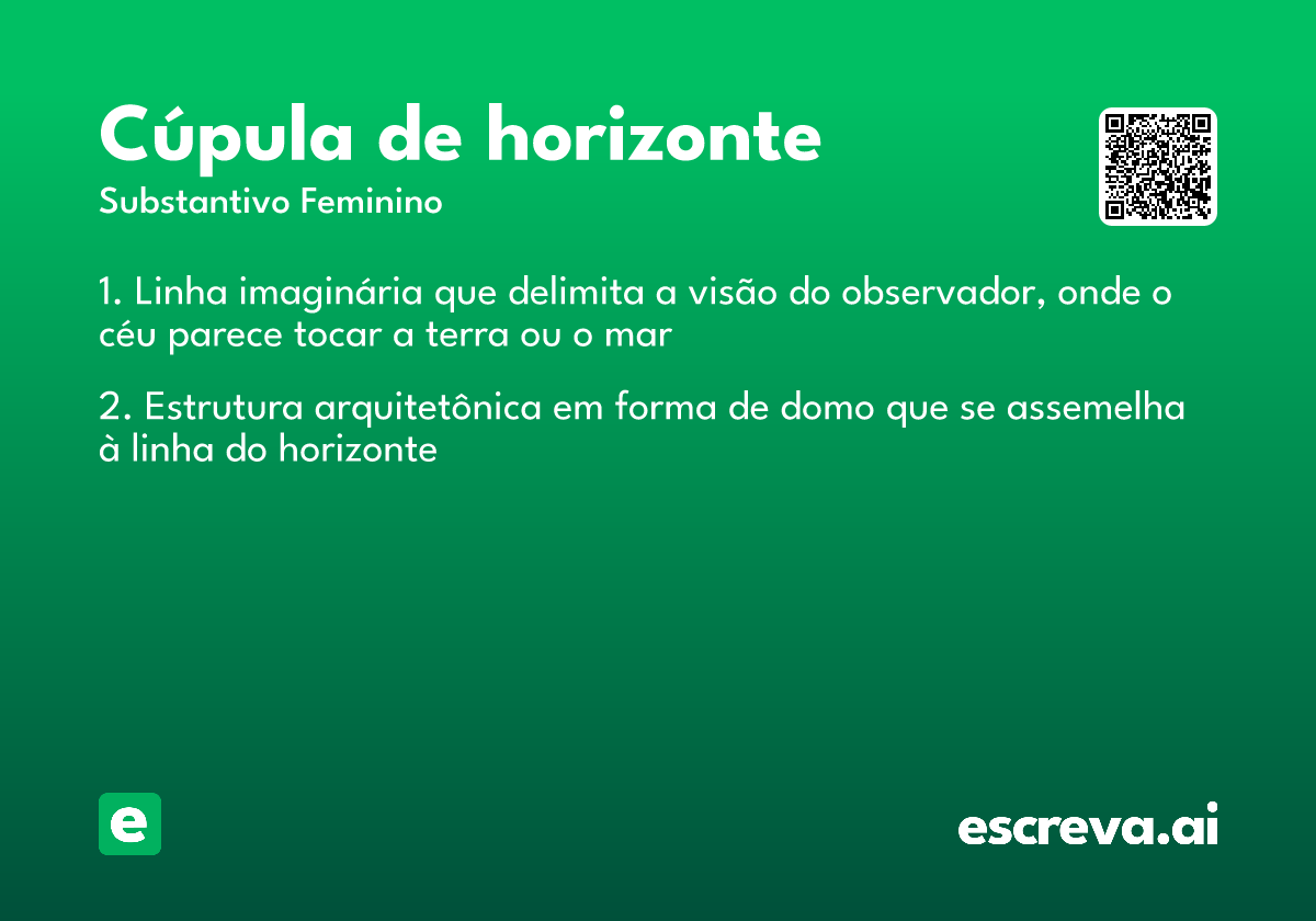 cúpula de horizonte