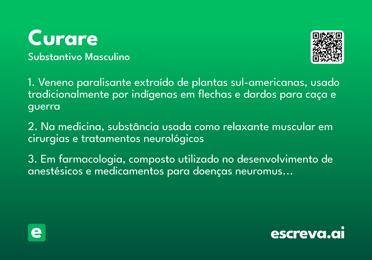 curare