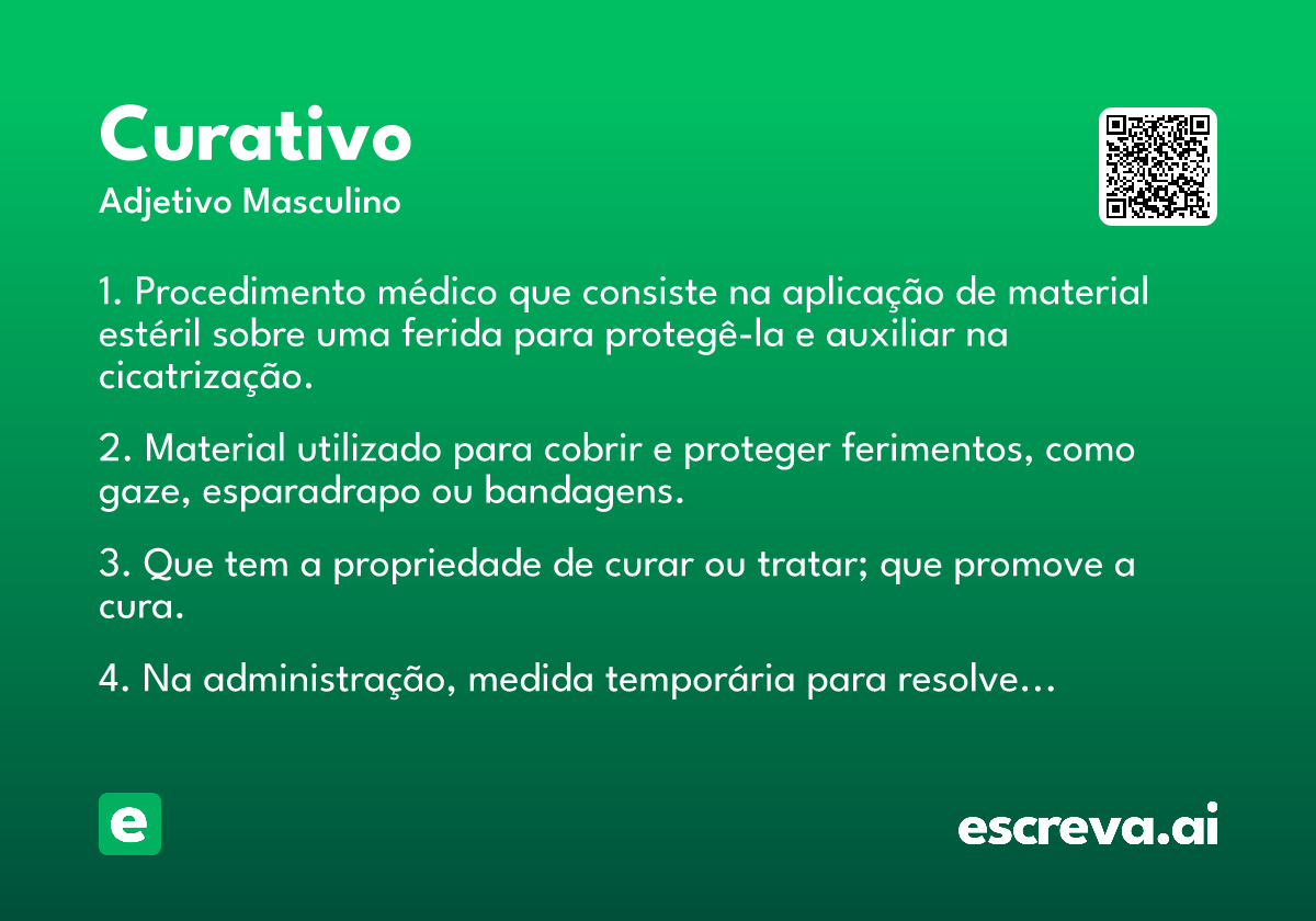 curativo