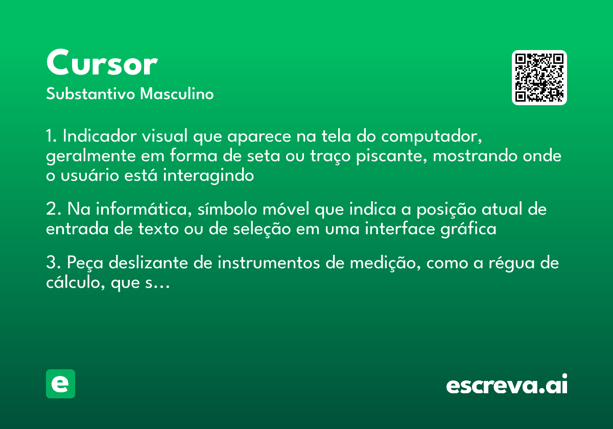 cursor