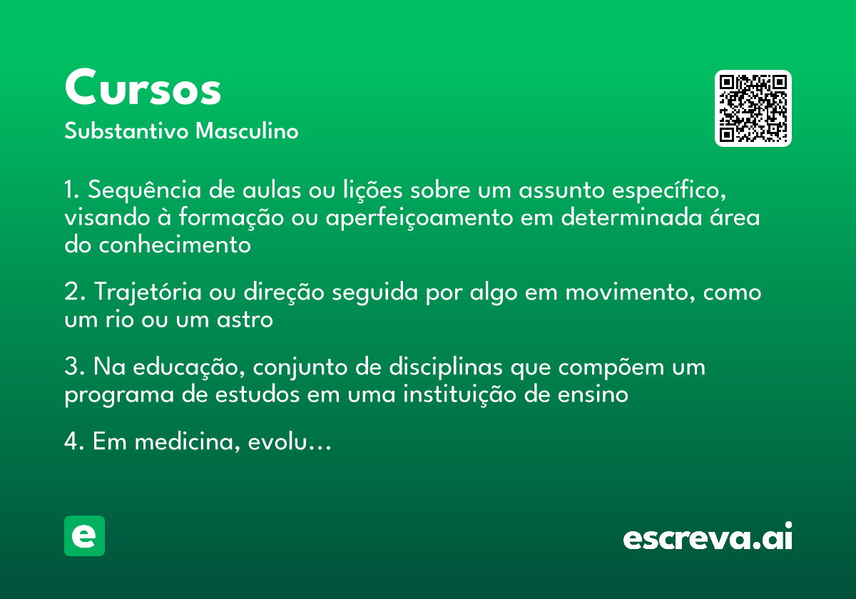 cursos