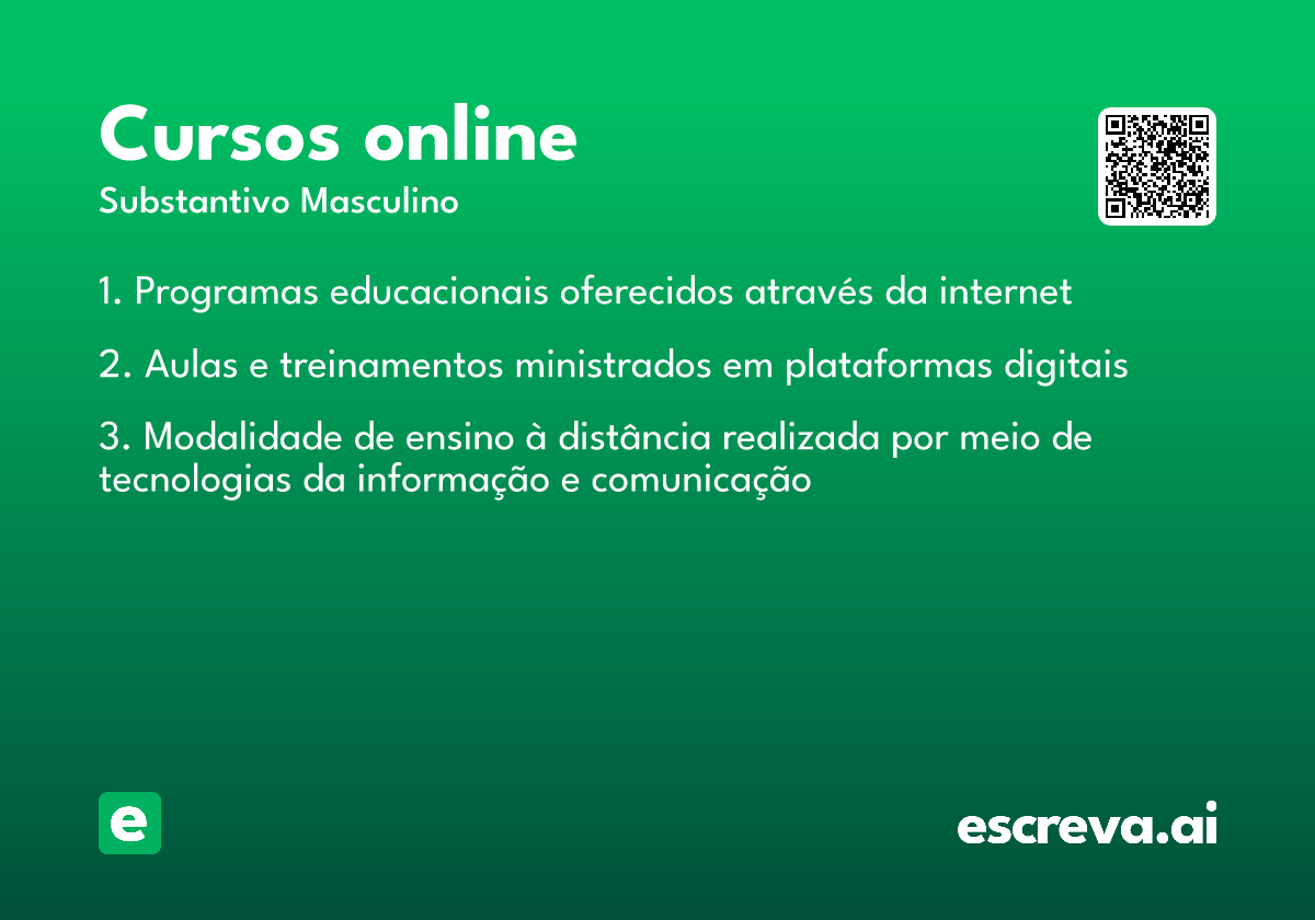 cursos online