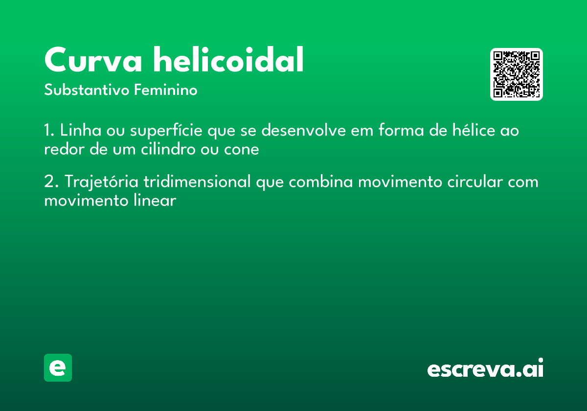 curva helicoidal
