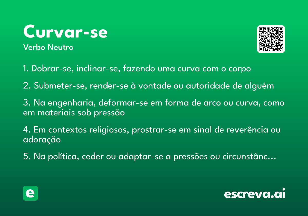 curvar-se