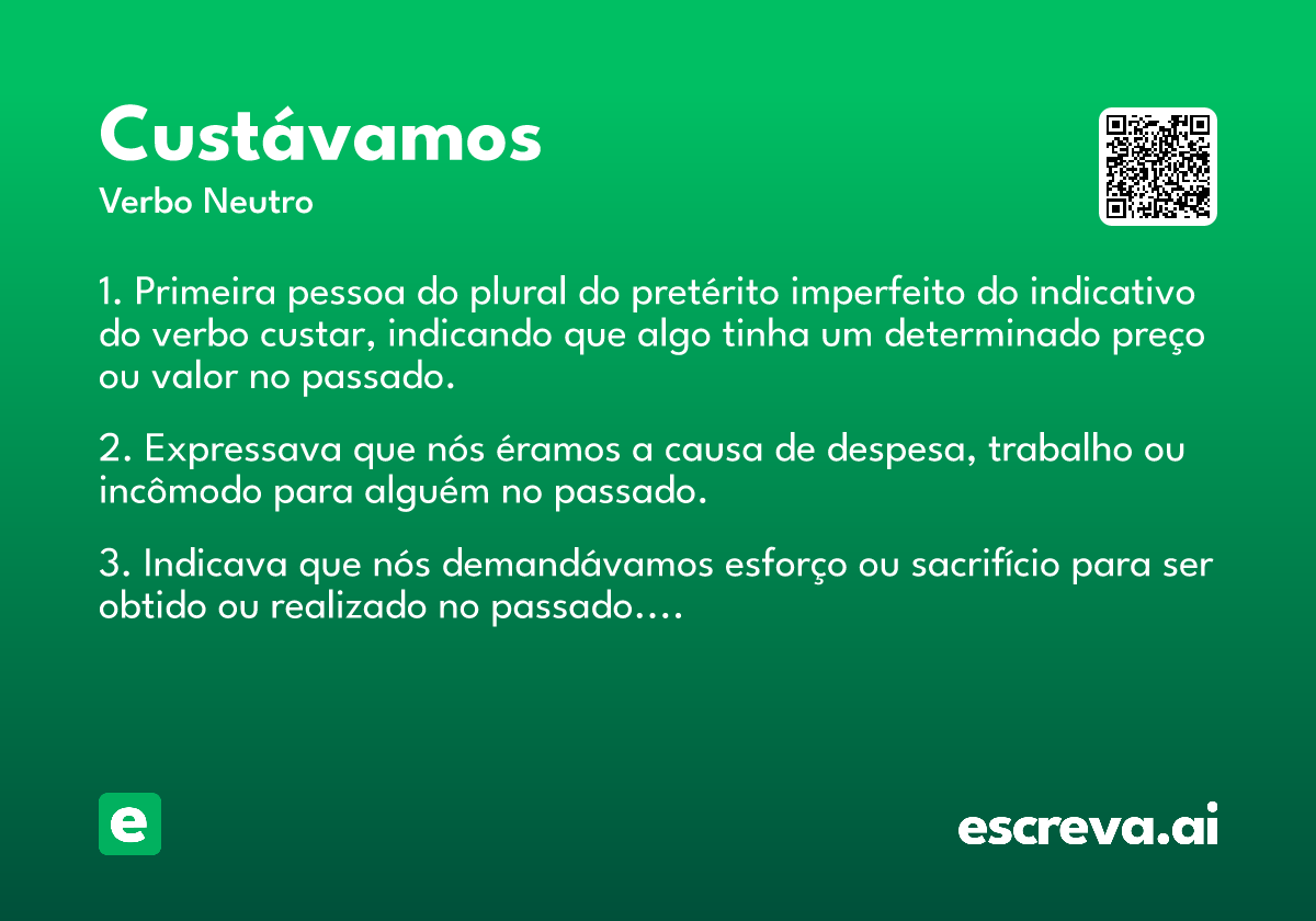 custávamos