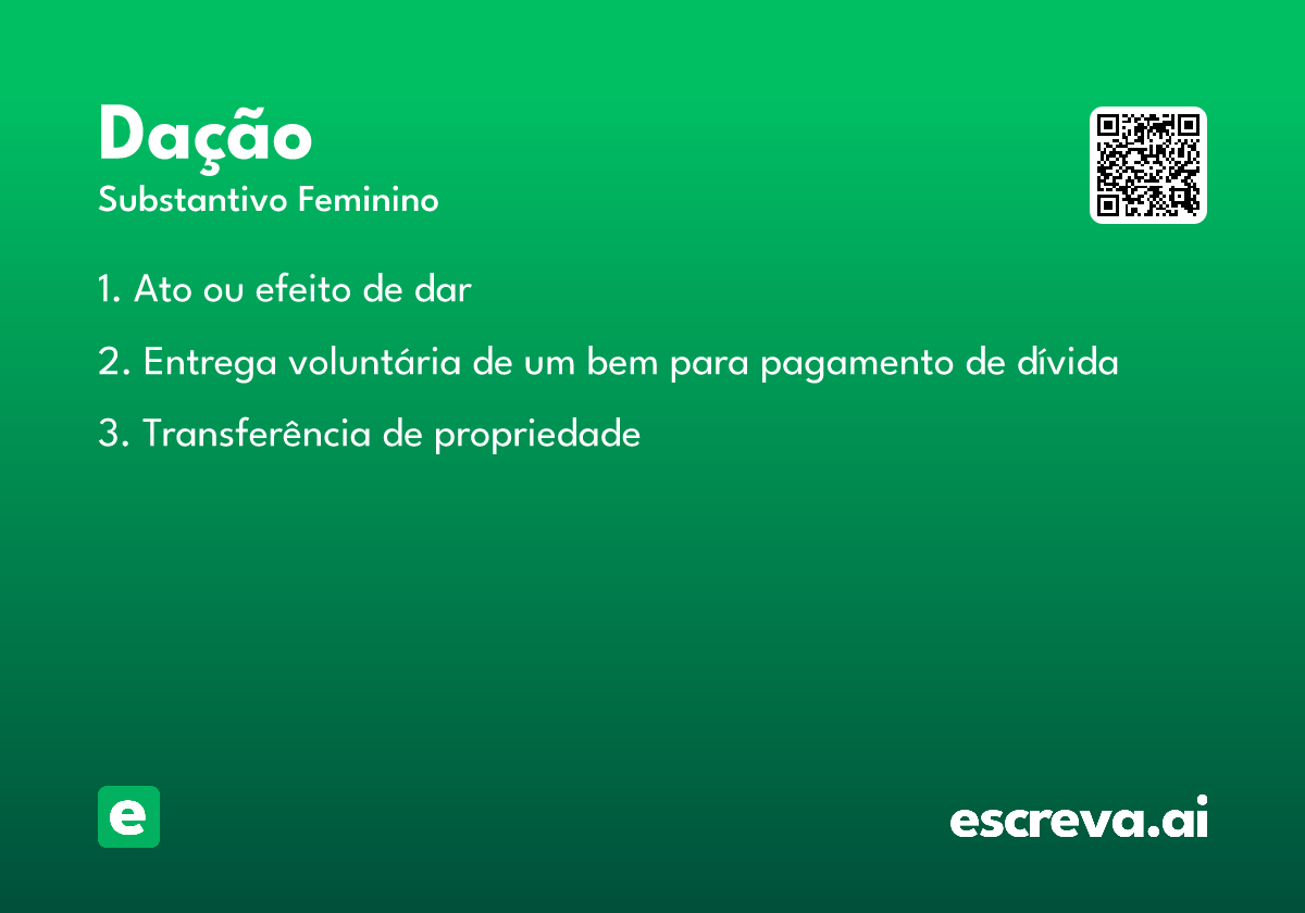 dação