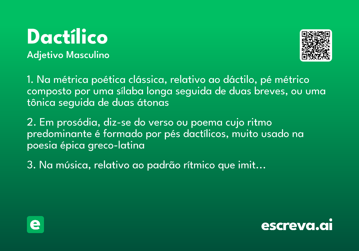 dactílico