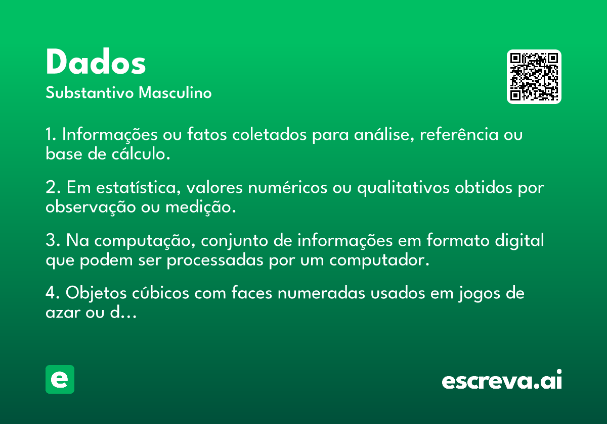dados