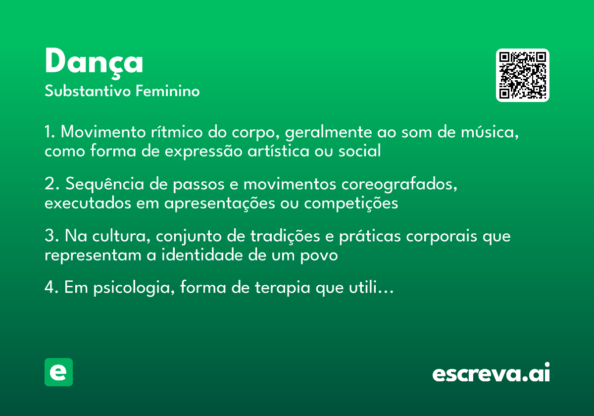dança