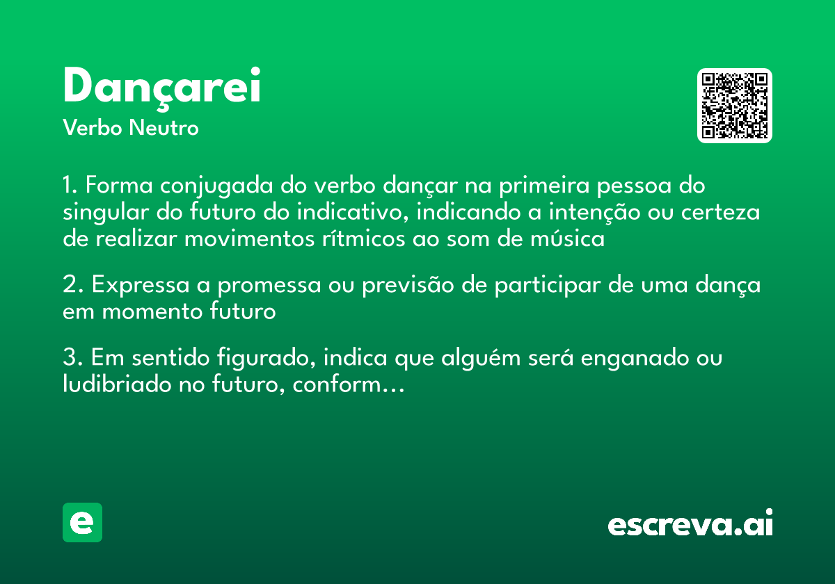dançarei