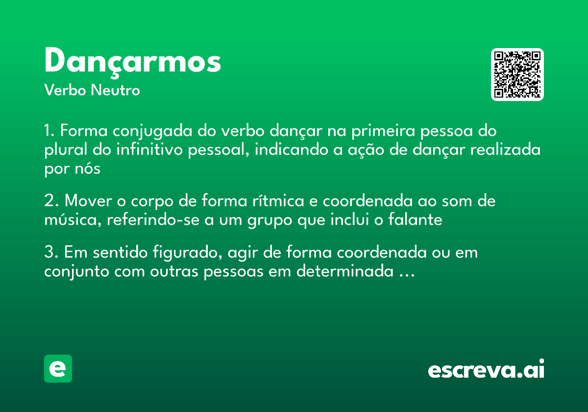 dançarmos
