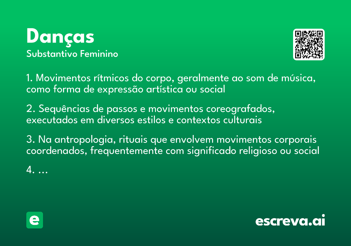 danças
