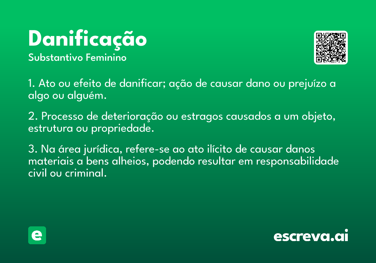 danificação