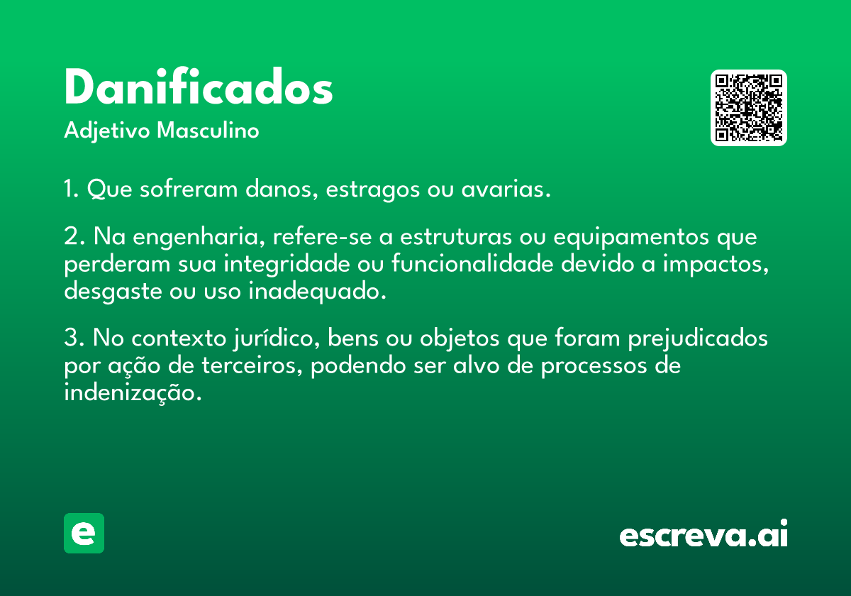 danificados