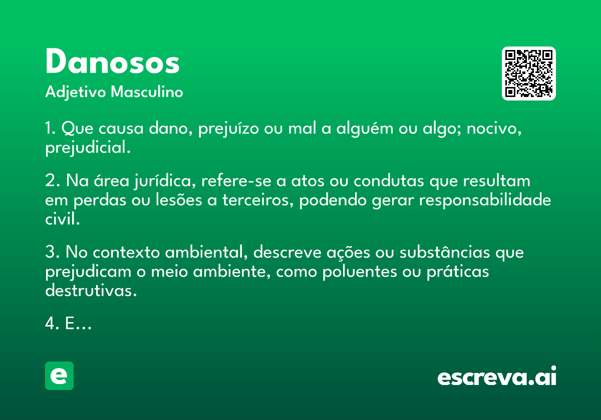 danosos