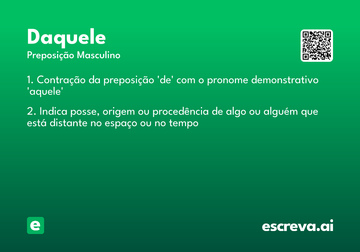 daquele