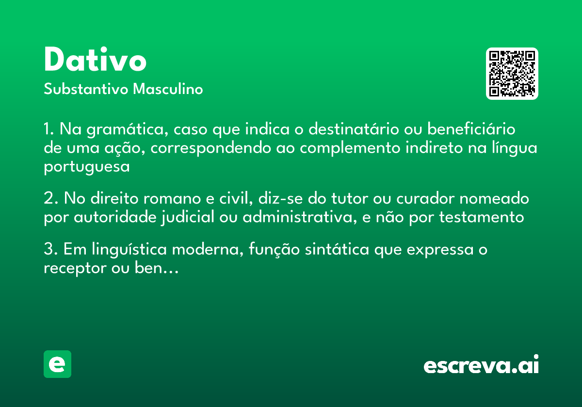 dativo