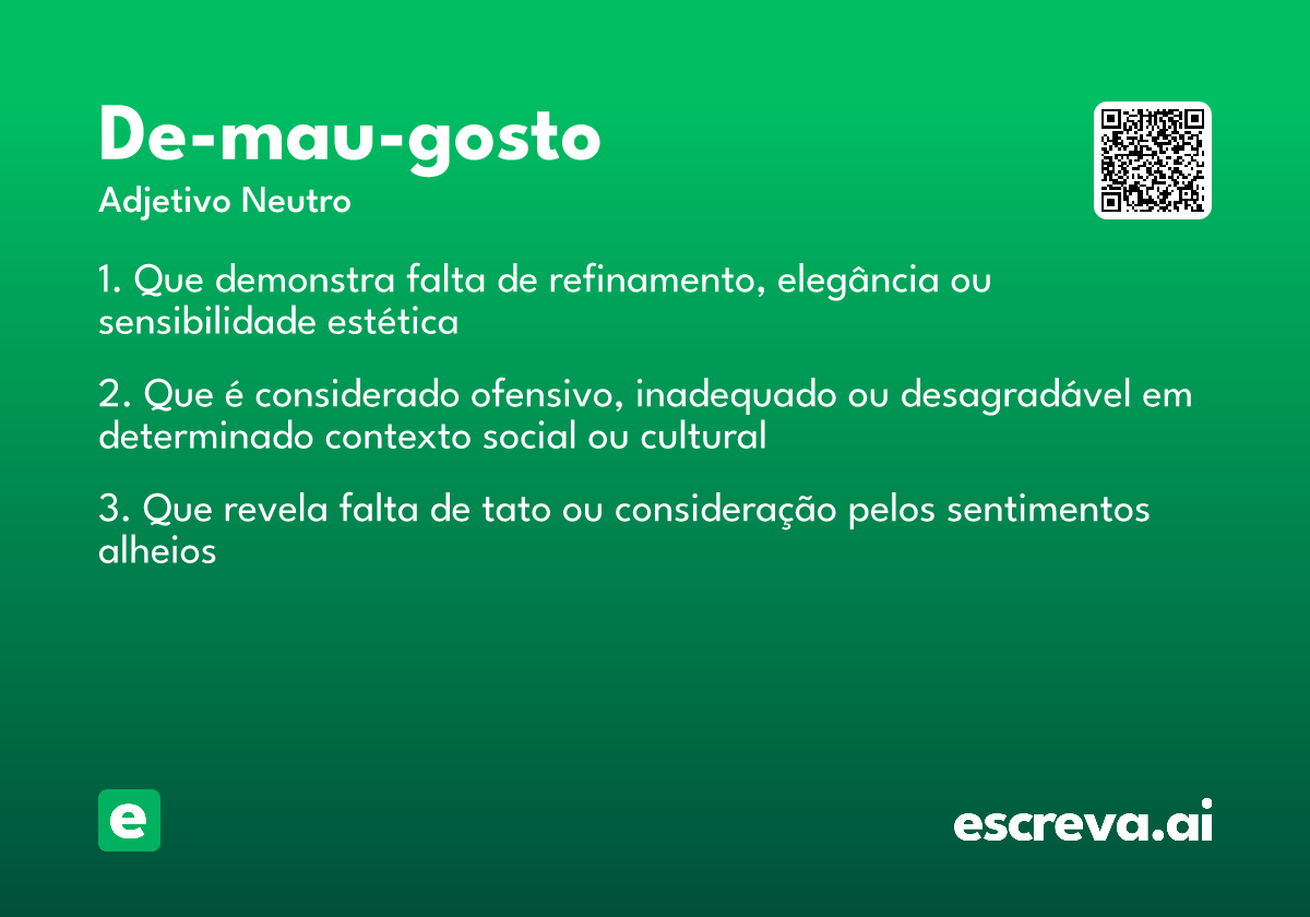 de-mau-gosto