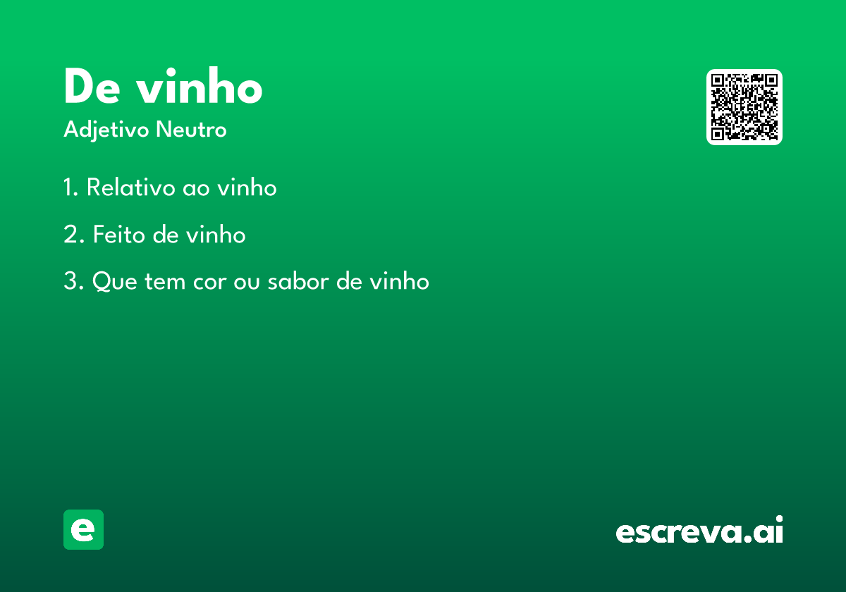 de vinho