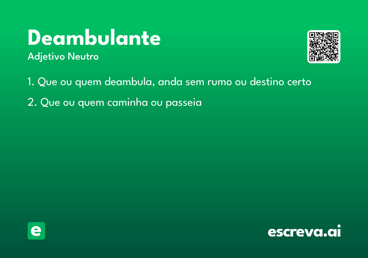 deambulante