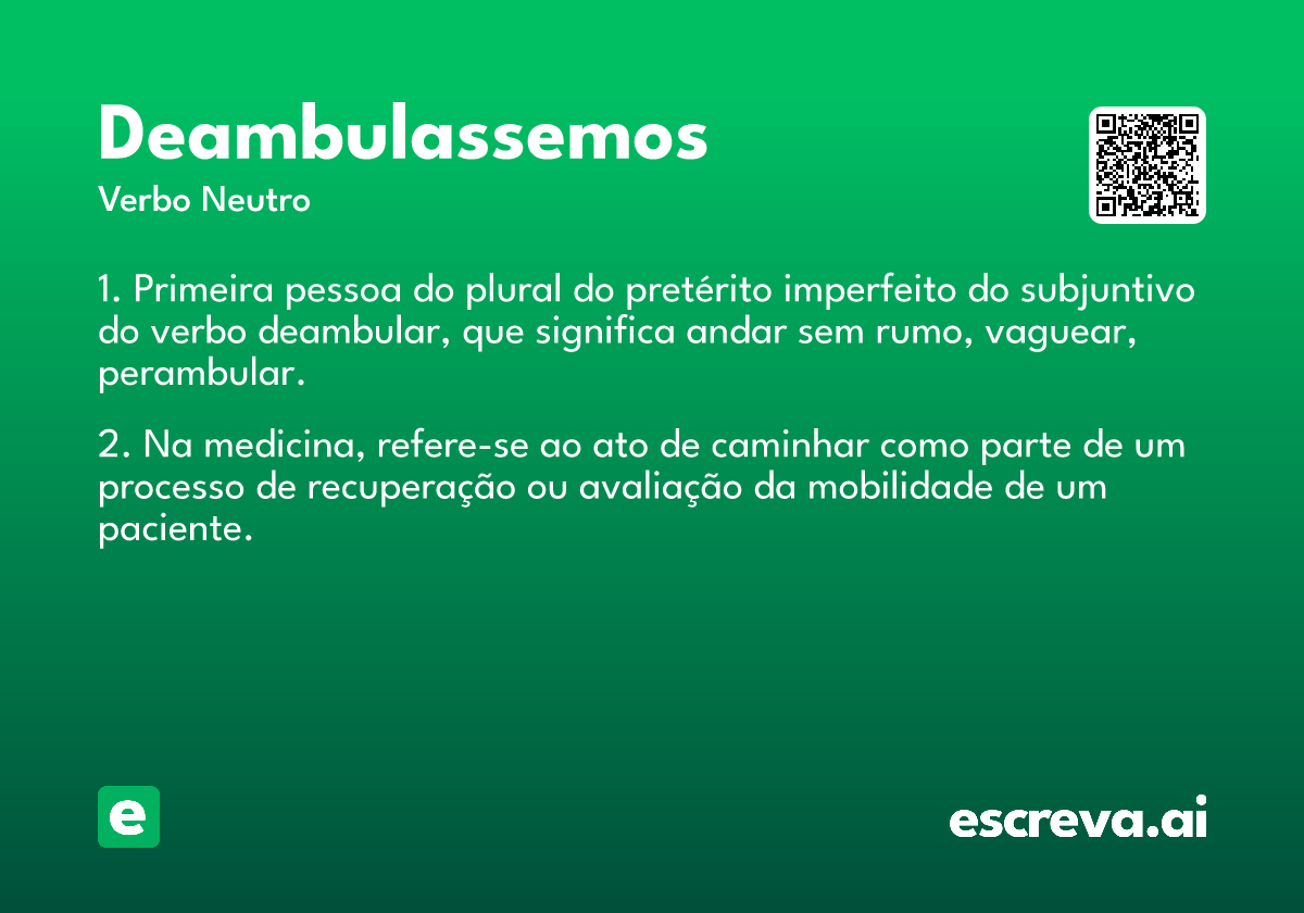deambulassemos