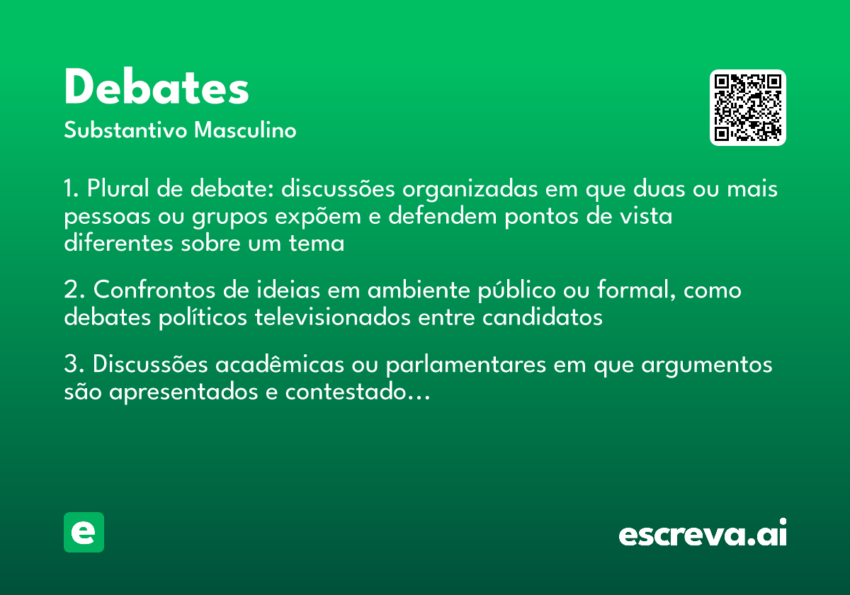 debates