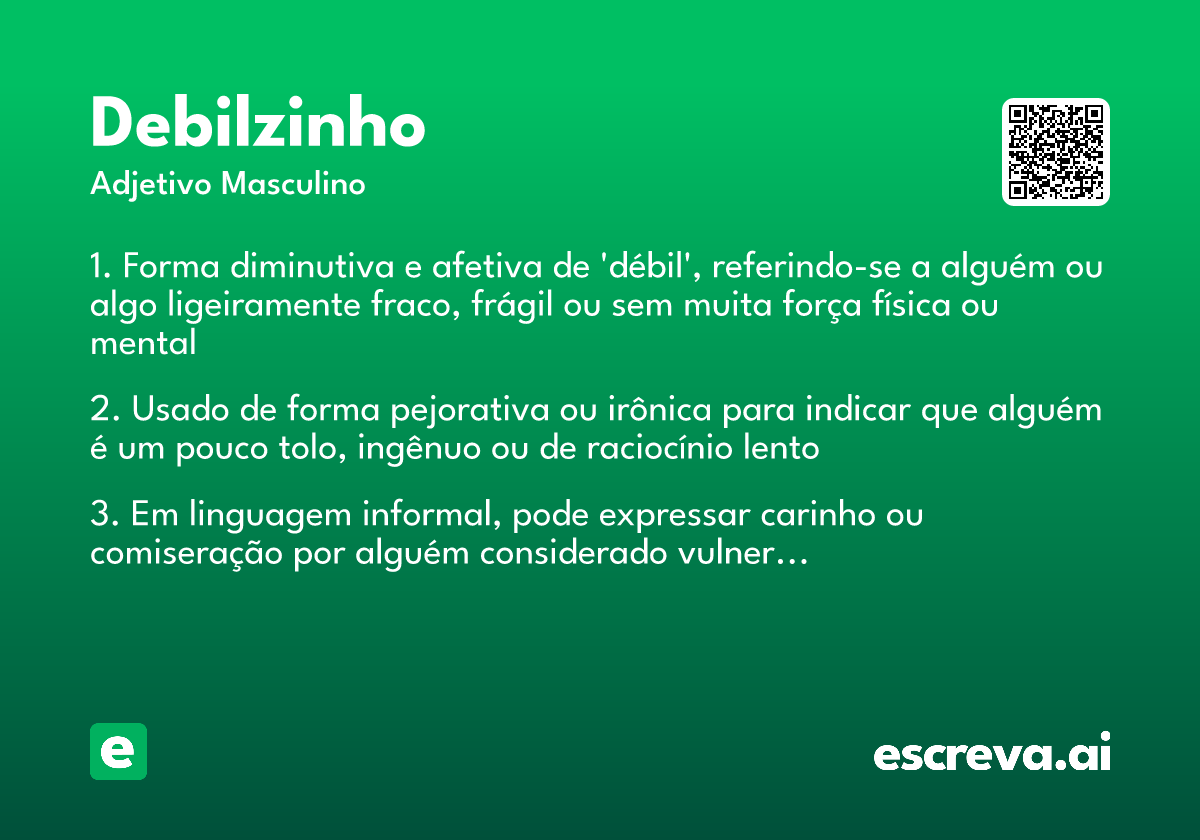 debilzinho