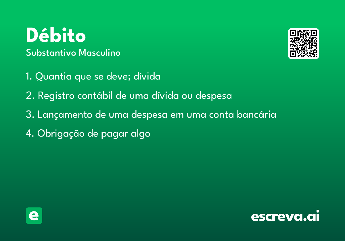 débito