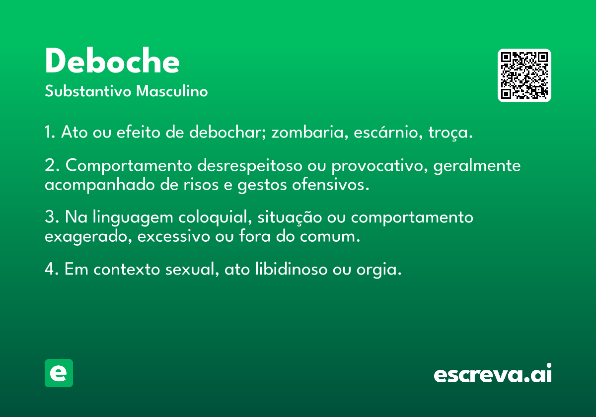 deboche