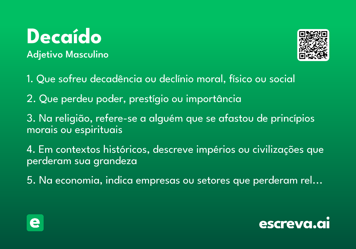 decaído