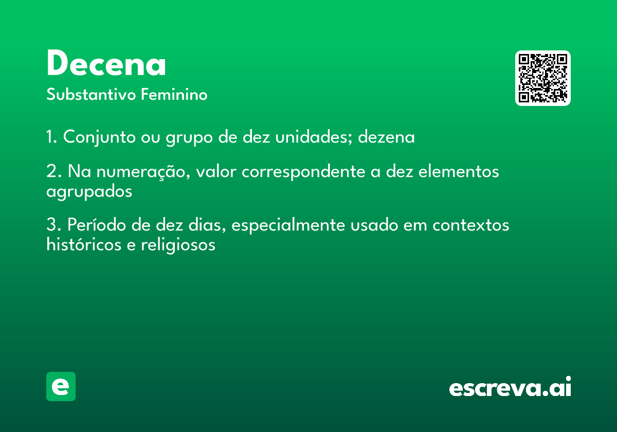 decena
