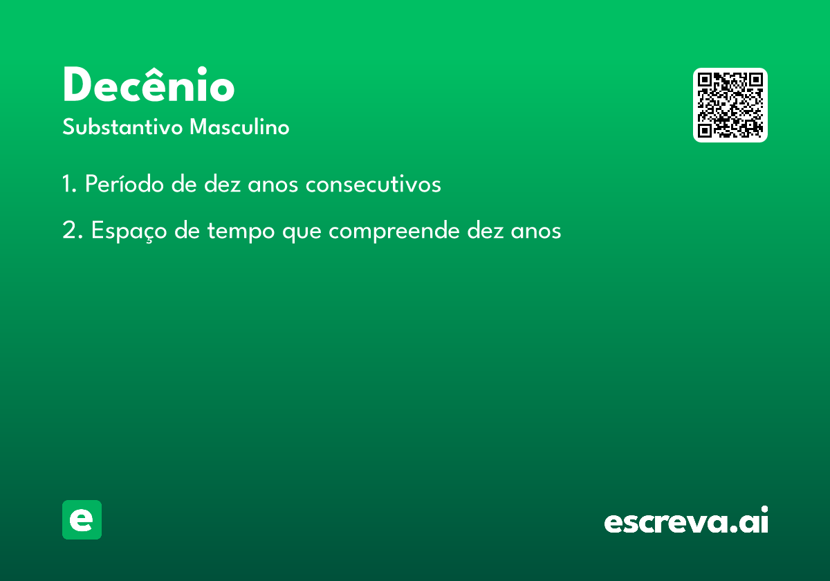 decênio