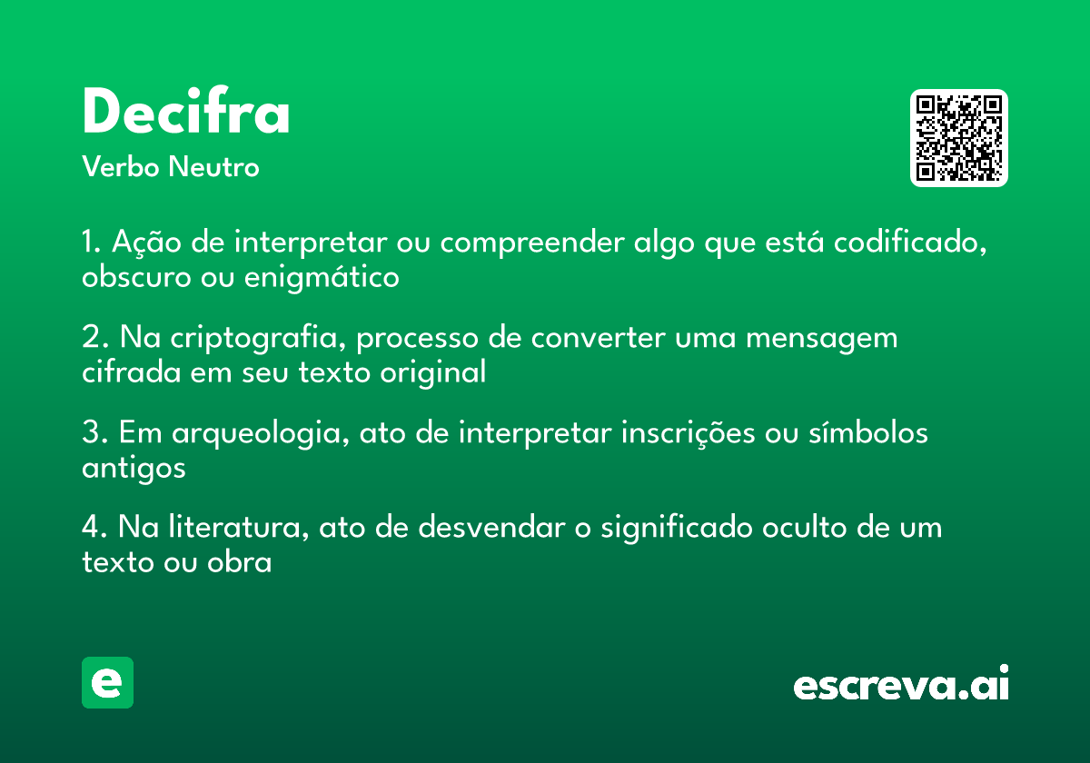 decifra